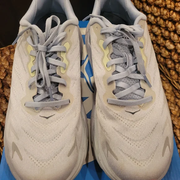 HOKA W ARAHI 6Light Blue/Gray Running Shoes 9.5B - Picture 3 of 6